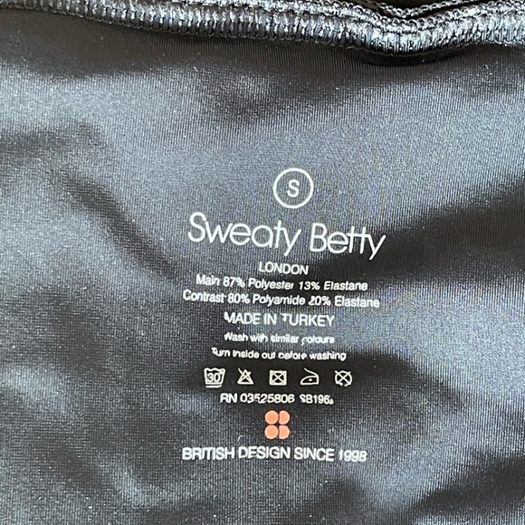 Sweaty Betty Fast Track Running Hooded Jacket black women’s small - Picture 9 of 10